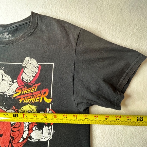Street Fighter Mens Medium Ken Ryu Chun-Li Guile Mens Graphic Video Game Shirt - Picture 6 of 7